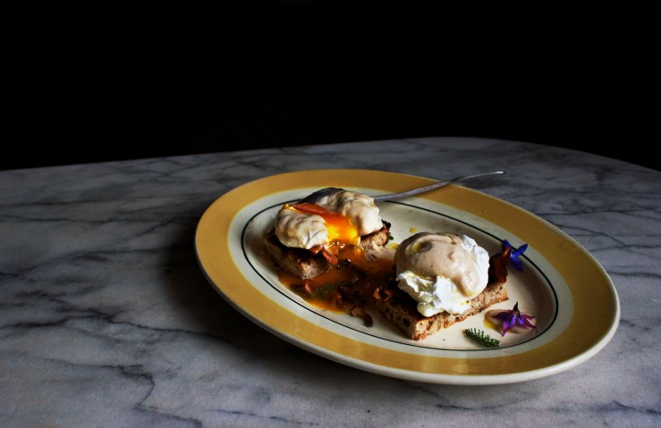 Infinite belly - poached egg girolles toast 2